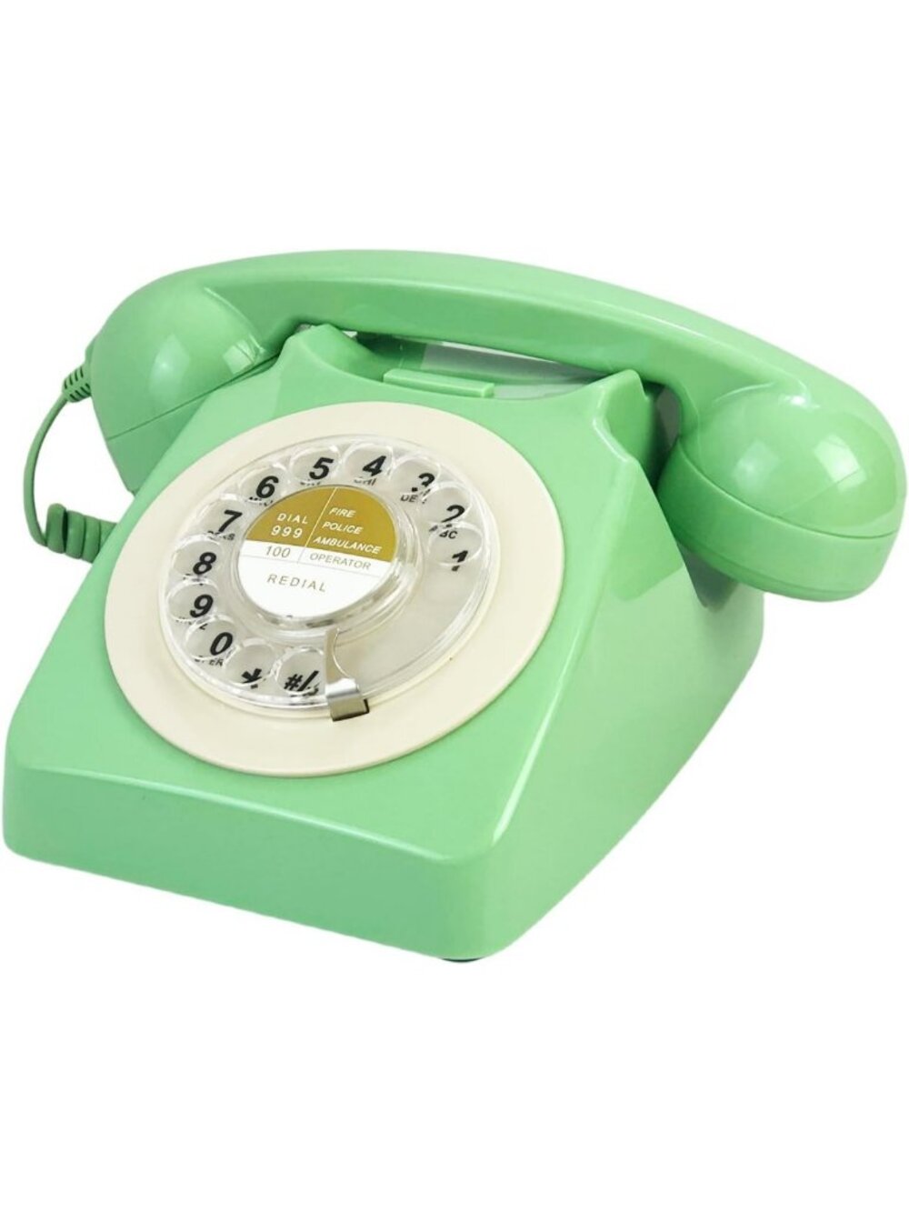 Vintage Retro Rotary Dial Desk Phone | Classic Home & Office Telephone